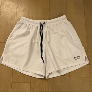 White Athletic Shorts